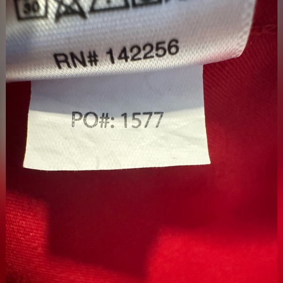 Figs Catarina One-Pocket Scrub Top Red - Picture 5 of 5